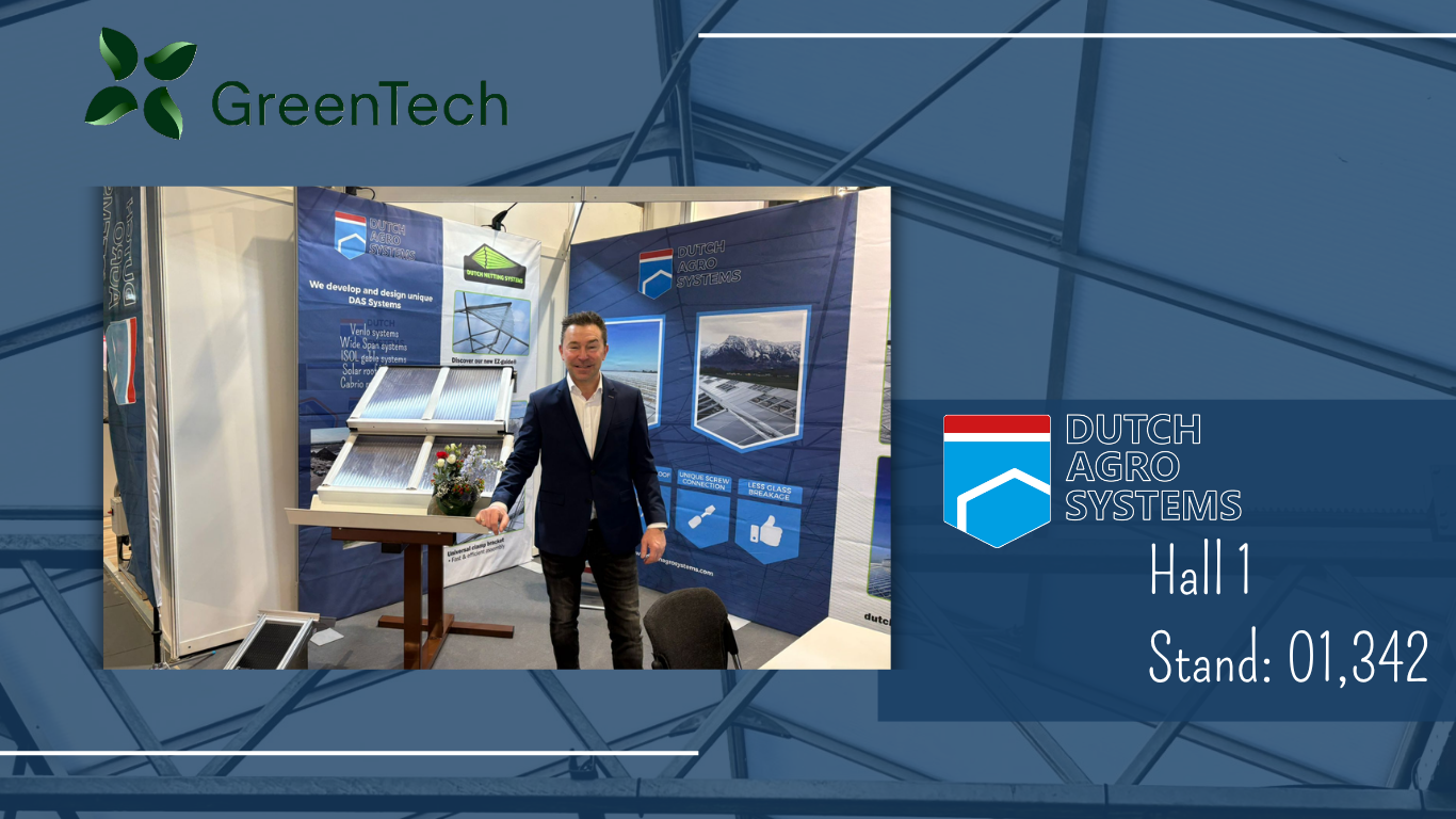 Join us at GreenTech Amsterdam from June 9–11. Discover our latest horticultural systems and schedule a meeting with our team.