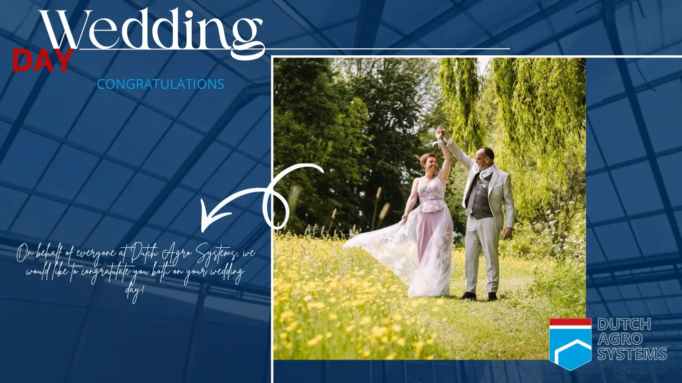 wedding, team, congratulations, Edwin, Hanneke, Dutch Agro Systems